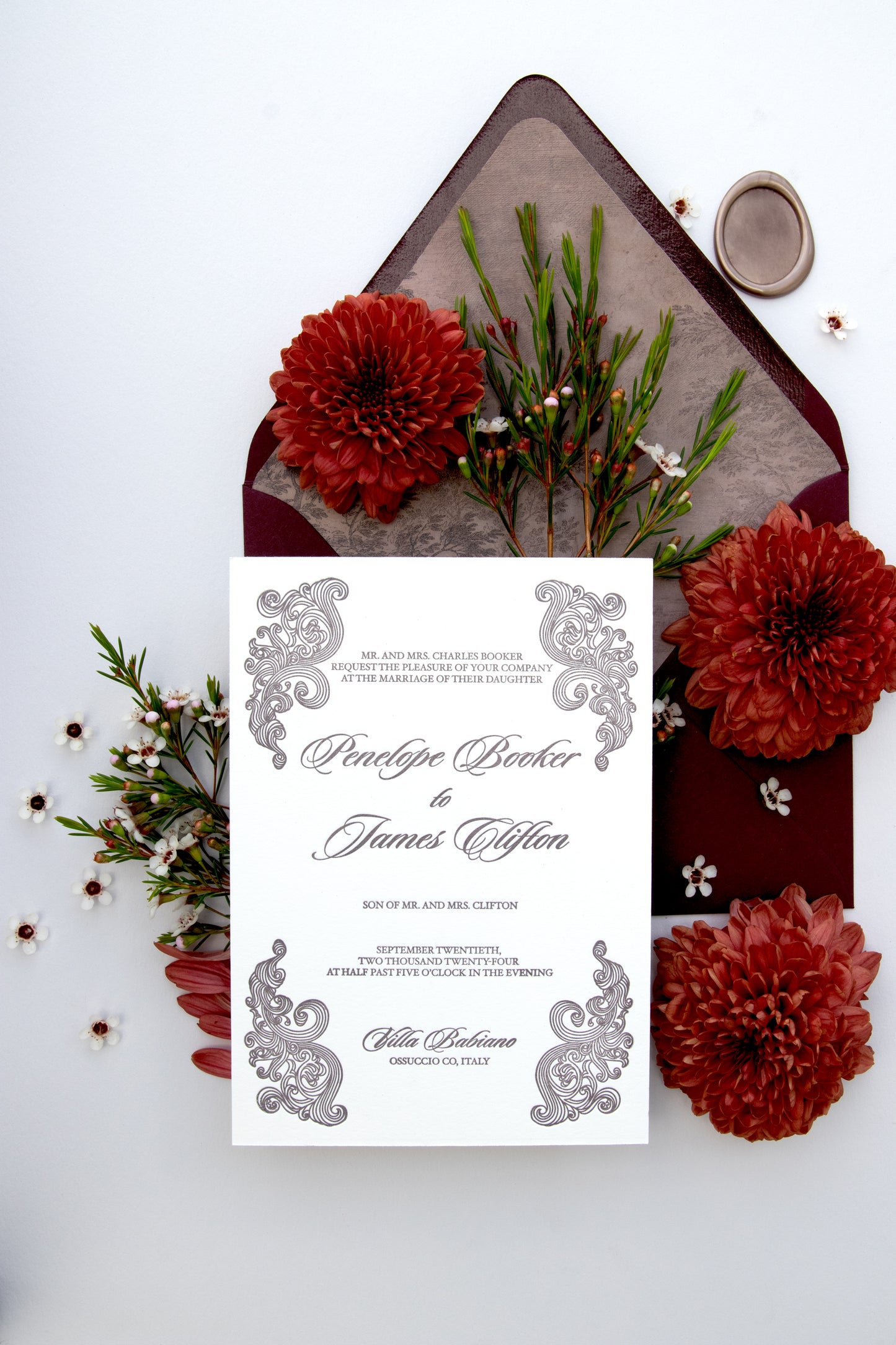 Penelope Wedding Invitation Suite