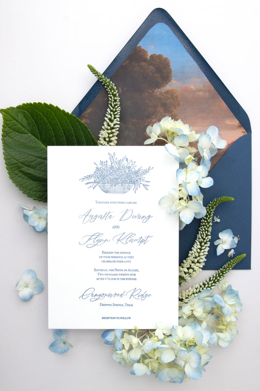Augusta Wedding Invitation