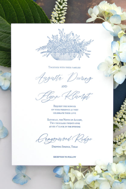 Augusta Wedding Invitation Suite