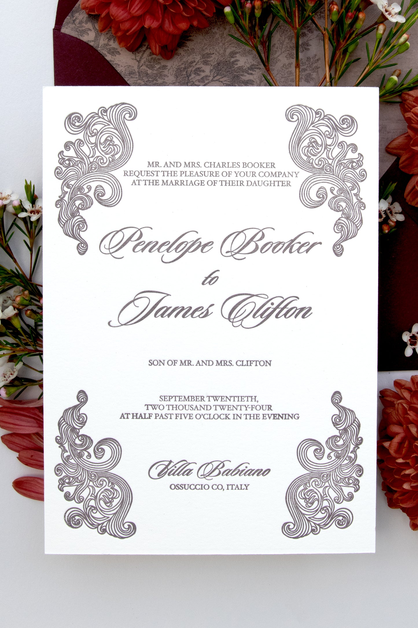 Penelope Wedding Invitation